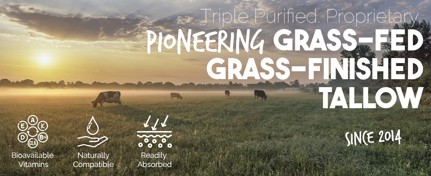 Grassfed tallow skin care