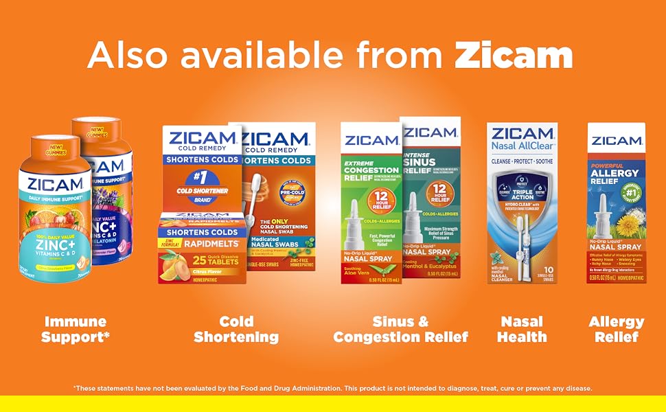Also available from Zicam