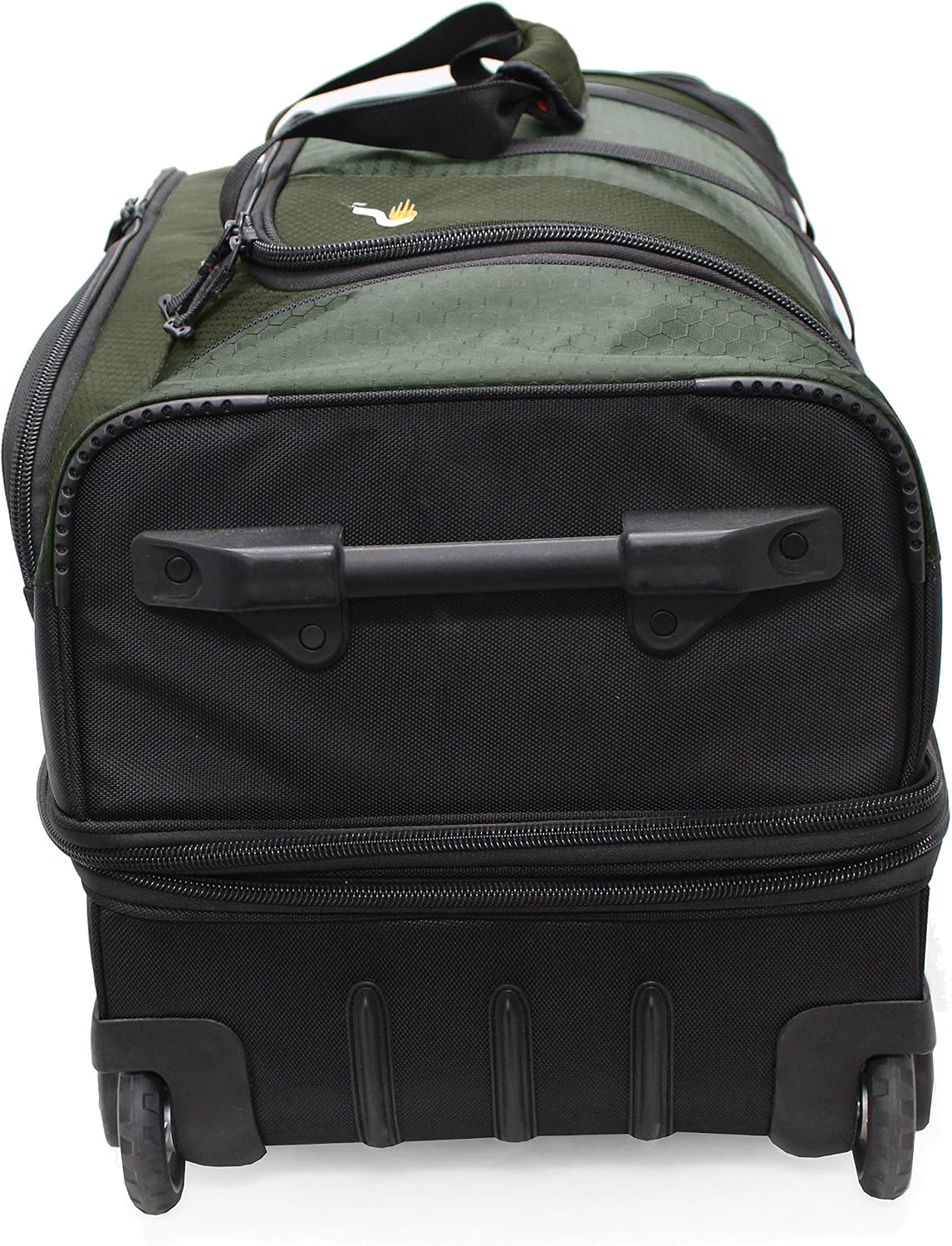Pathfinder Gear 26 Inch Rolling Drop Bottom Duffel, Black, One Size