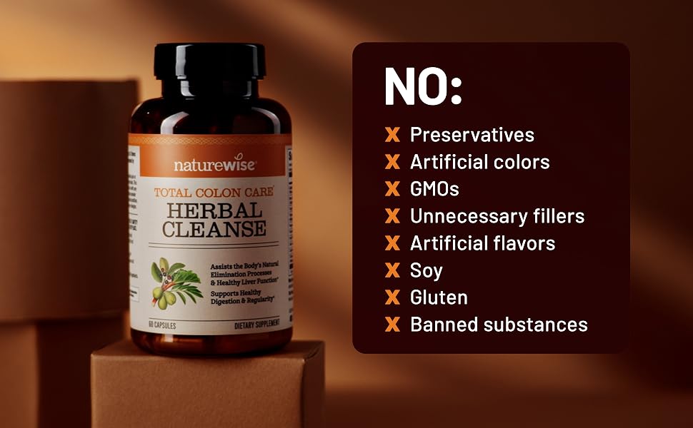 NatureWise Herbal Cleanse NO