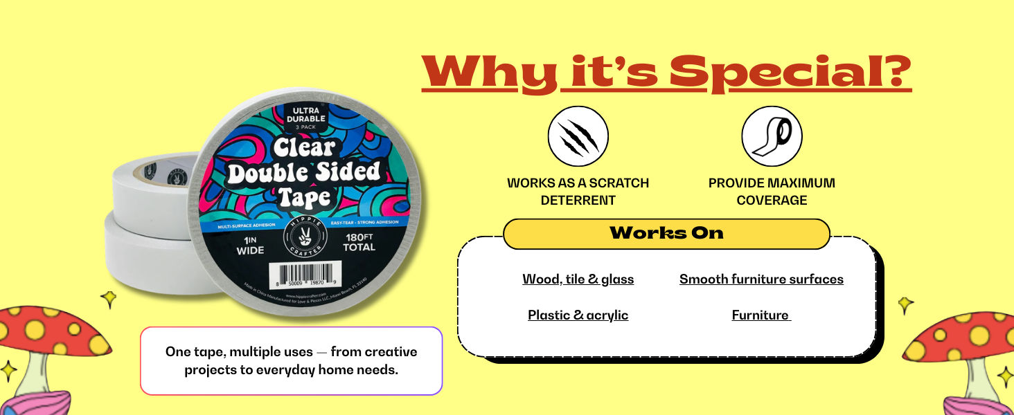 Clear Double Sided Tape