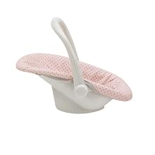 Side view of an infant-style car seat