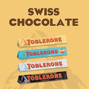 Toblerone Swiss Chocolate Bars