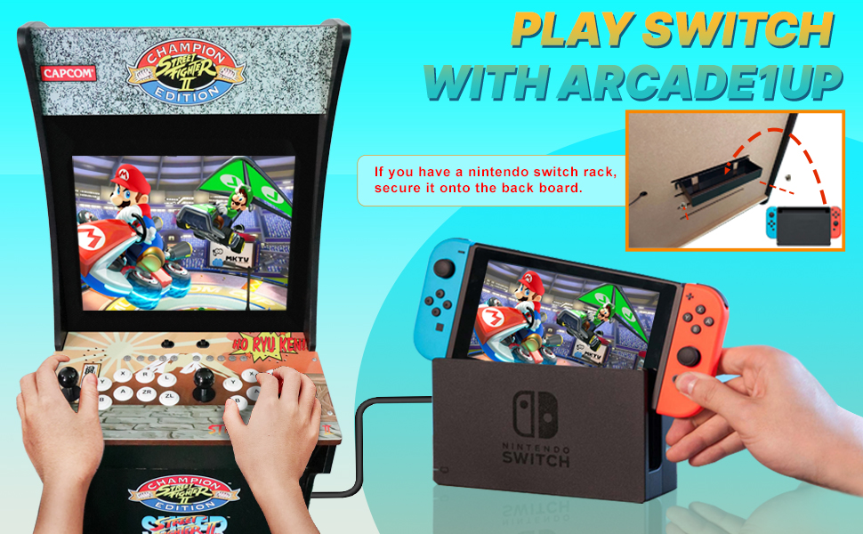 switch fighting for Arcade1Up Cabinet