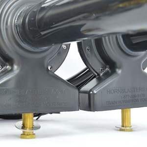Mounting horns brass fitting solenoid