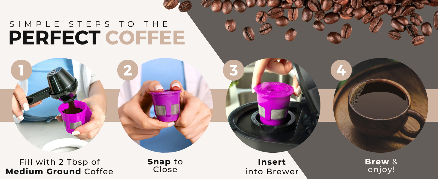 reusable kcup coffee maker