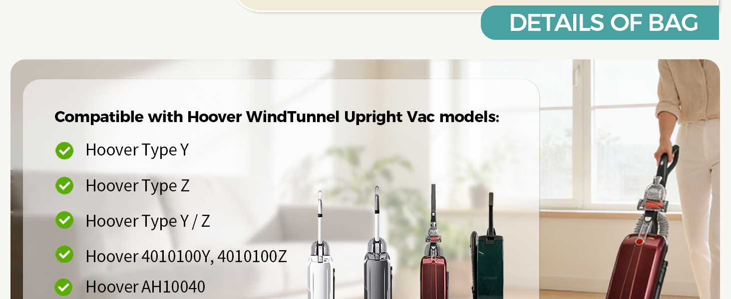 hoover type y vacuuum bags