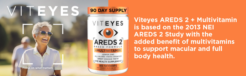 AREDS 2 Formula + Multivitamin Powder