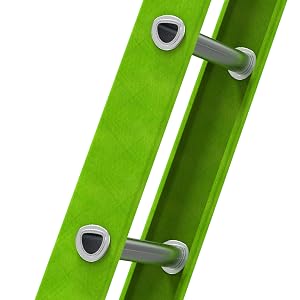 The fiberglass rail of the HyperLite.