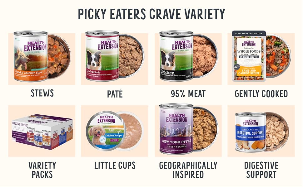 Picky Eaters crave variety
