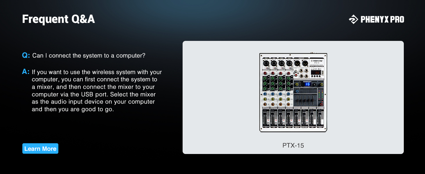 sound mixer