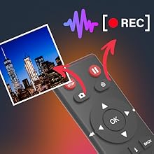Snapshot and audio recording