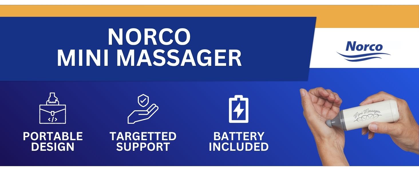 norco mini massager portable design