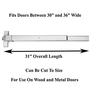 Exit Device Cut To SIze