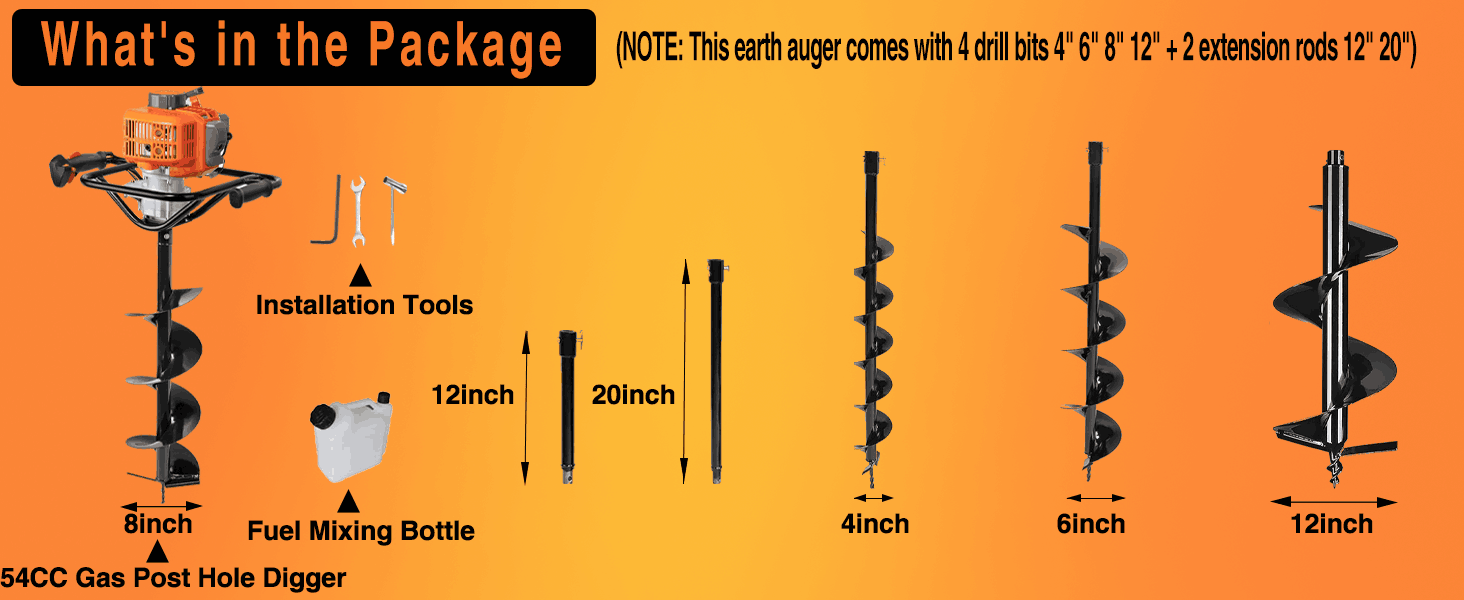 outdoor post hole digger