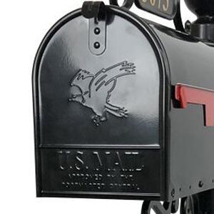 black mailbox
