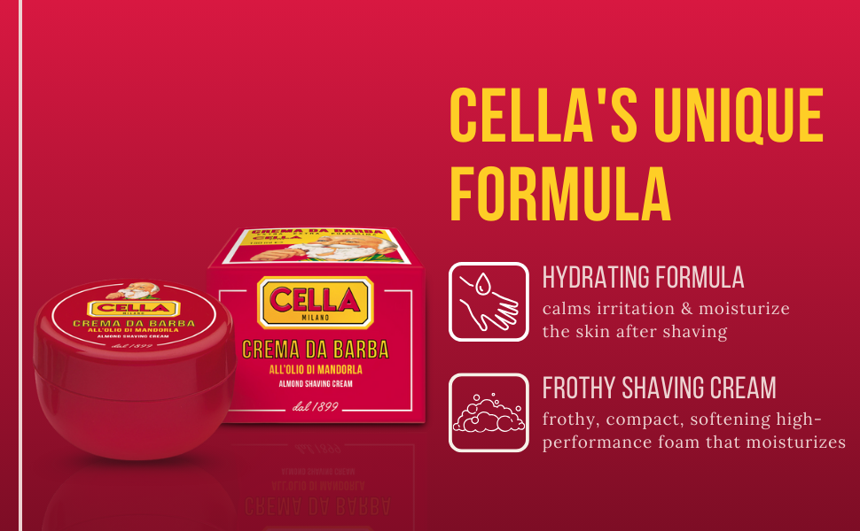 Cella Shaving Cream Tub