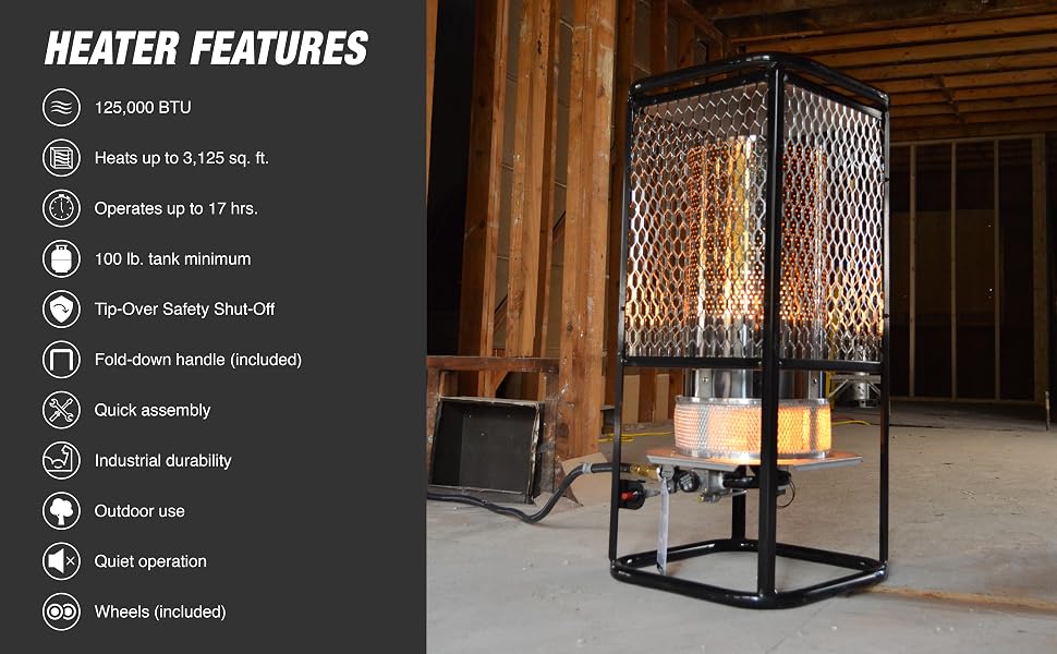heater features