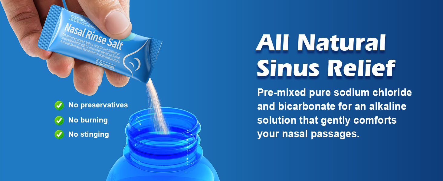 nasal rinse salt