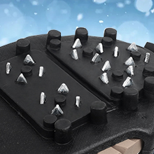 Ice shoe grippers