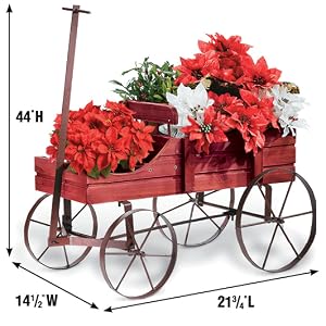 wooden wagon