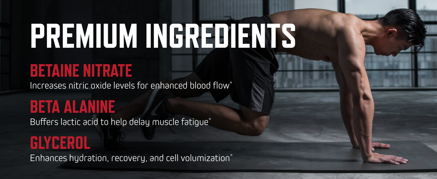 Premium ingredients