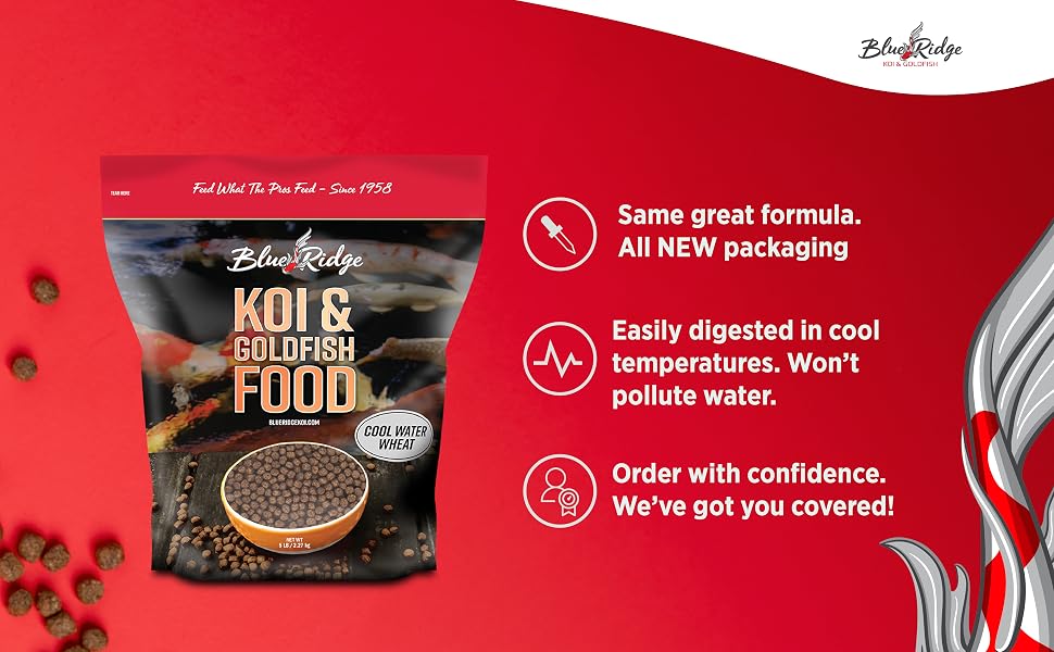 Blue Ridge Koi - Growth Formula Blend