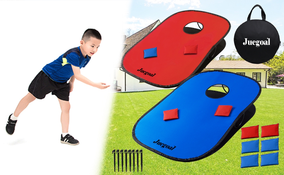 Portable Cornhole Game Set