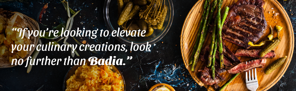 If you are looking to elevate your culinary creations, look no further than Badia