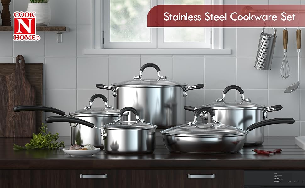 Stainless Steel Cookware Set-02408