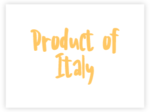 product of italy