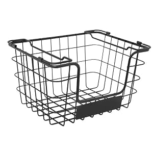 stacking wired baskets set of 2 birdrock home