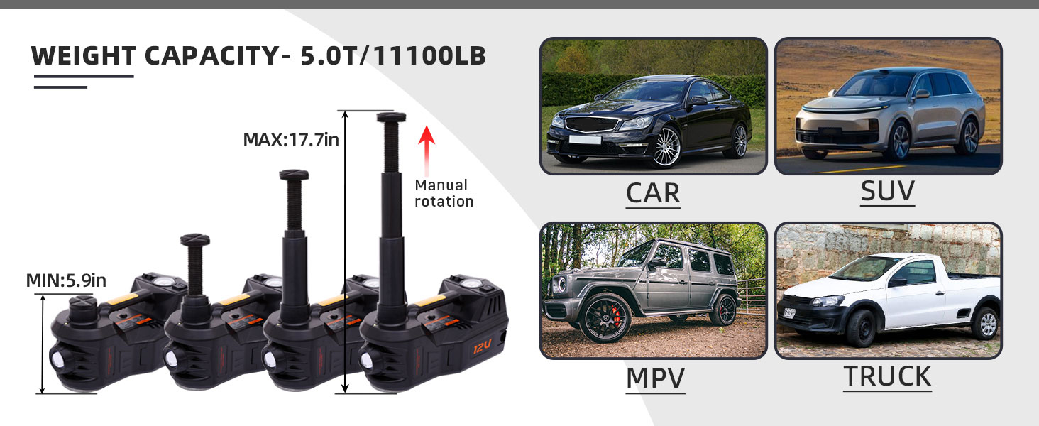 ELECTRIC CAR JACK 5T
