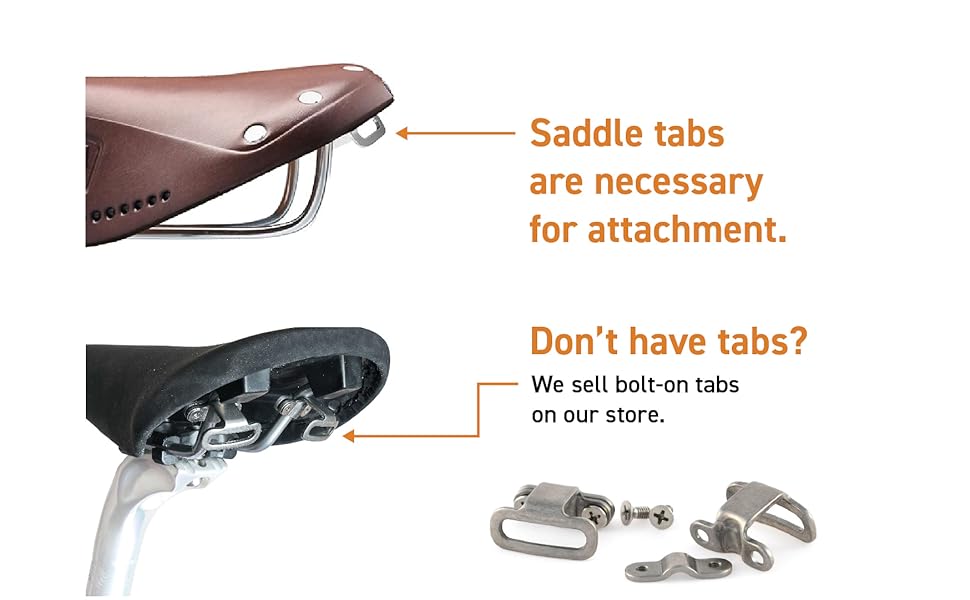 u-lock holster for bicycle made of leather by oopsmark