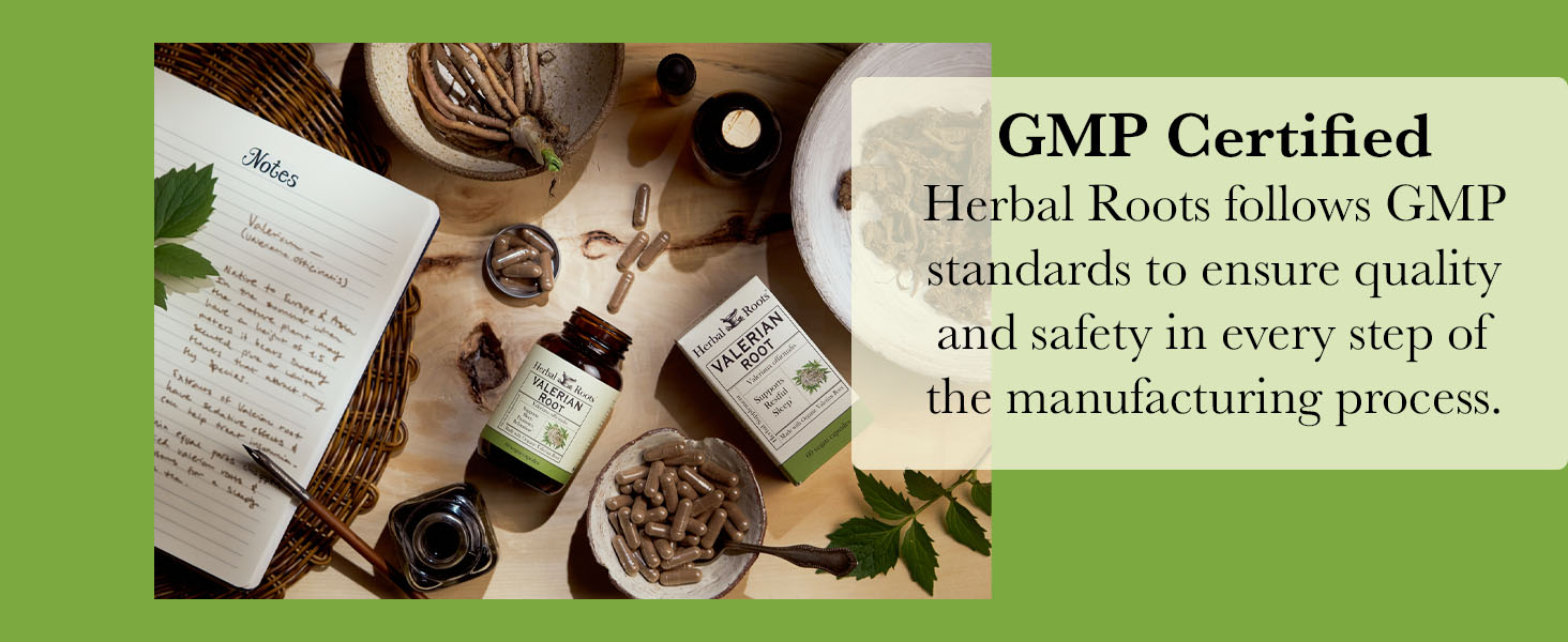 Herbal Roots follows GMP standards in every step of the manufacturing process.