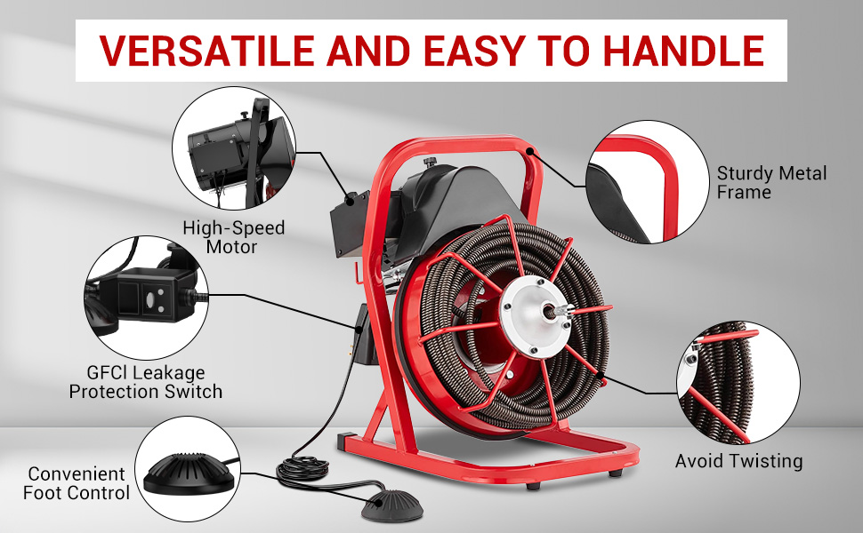 Drain Cleaner Machine