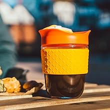 a coffee mug on a table