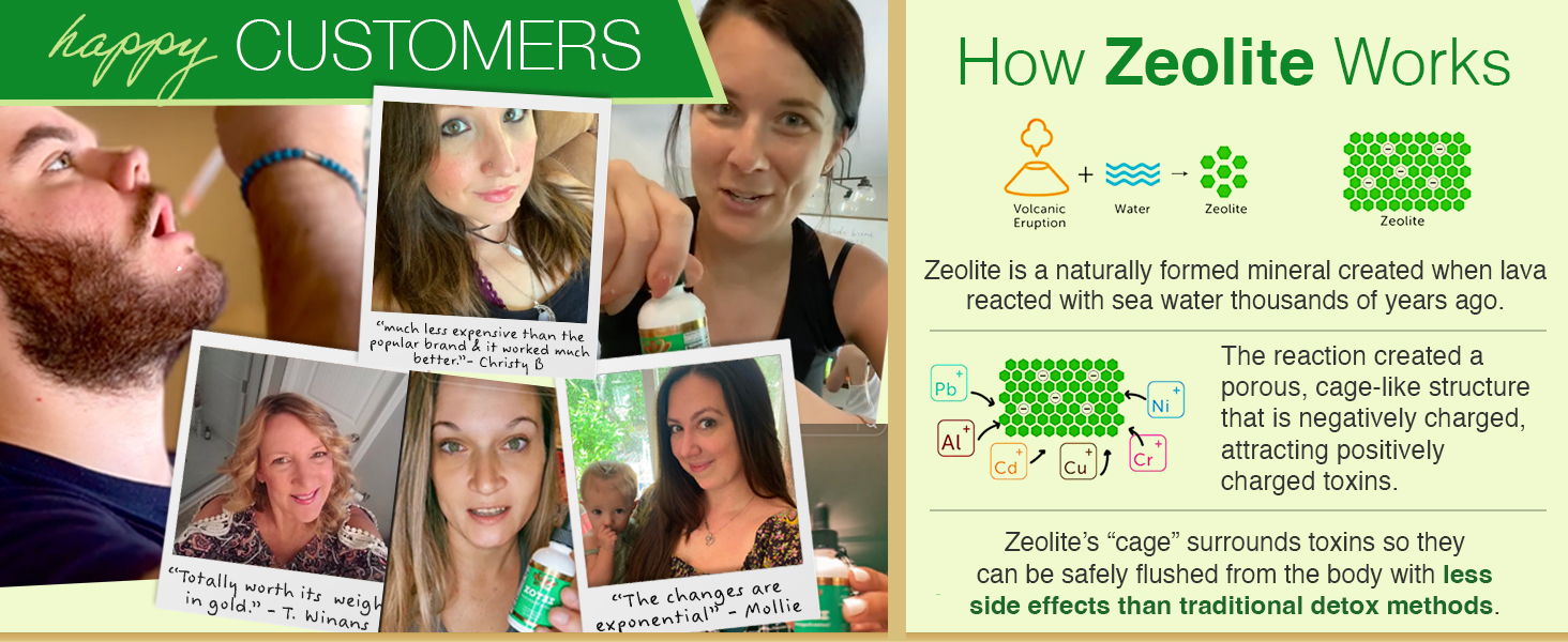 Zeolite detox toxins side effects