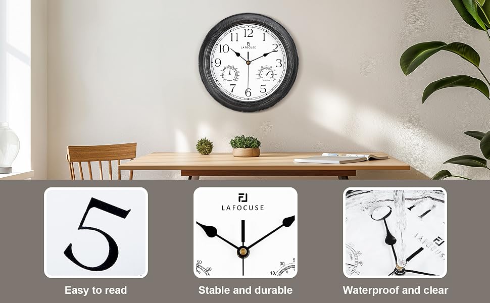 waterproof clock