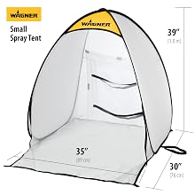Wagner Small Spray Tent