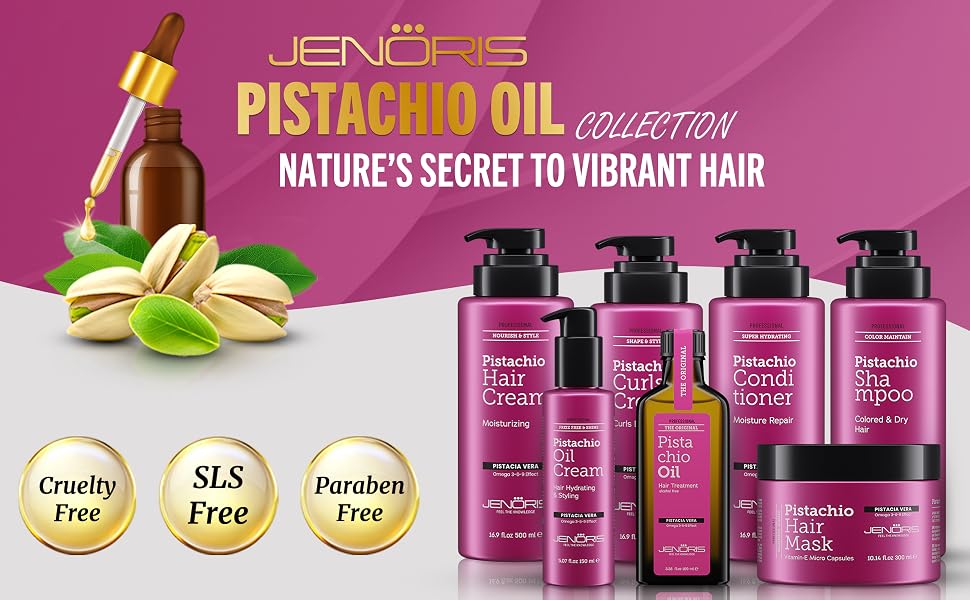 Jenoris Pistachio Hair Mask