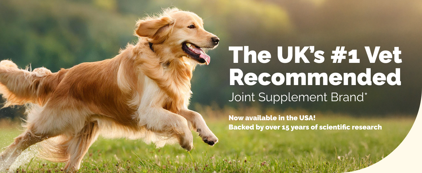 YuMOVE: UK&amp;#39;s #1 vet recommended dog joint supplement, backed by 15+ years of research