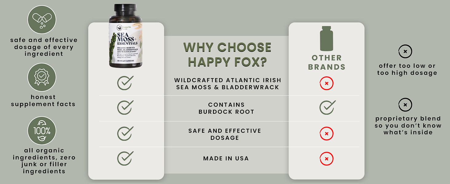 irish sea moss capsules seamoss pills burdock root capsules seamoss bladderwrack wildcrafted dr sebi