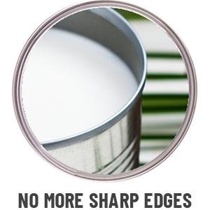No more sharp edges