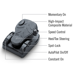 power steering foot pedal spot-lock hands free