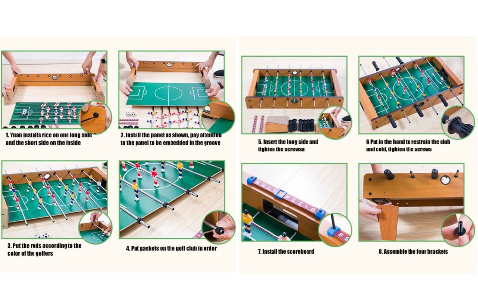Tabletop Foosball Table