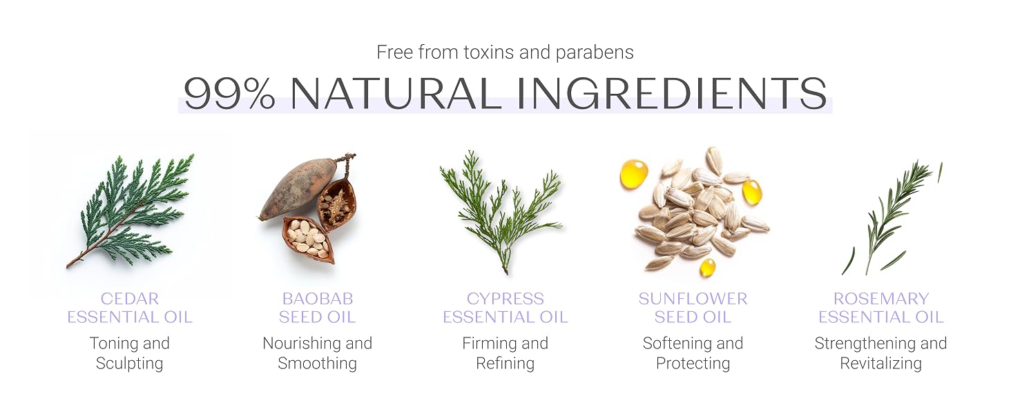 99% NATURAL INGREDIENTS