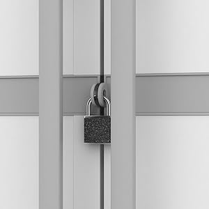 Lockable storage cabinet for extra security