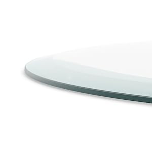 Glass Table Top Tabletop Acrylic Bevel Beveled Polished Clear