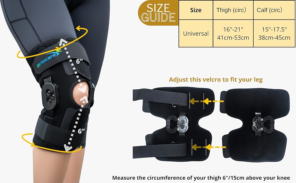 knee brace for women plus size, compression knee brace, orthopedic knee brace, post op knee brace